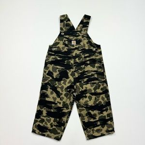 Baby/Toddler Carhartt Camo 1pc Bib Overalls Size 18M